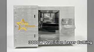 3000W ファイバーレーザーカッター高精度金属切断