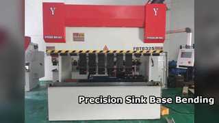 手作りシンクベース用油圧金属曲げ機