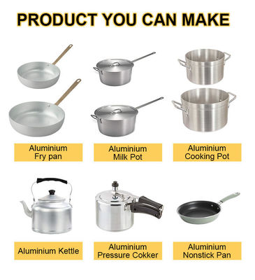 アルミニウム調理器具の炊飯器の作成のための自動200トン油圧出版物機械