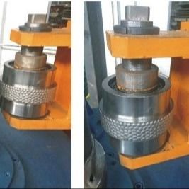 metelのためのほとんどの有効な自動気孔率の穿孔器機械はリベット留め機械高速を倉庫に入れる