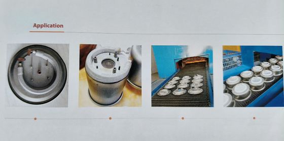 金属容器用アルミニウム溶接炉の連続ガス保護装置