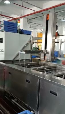 精密金属部品のための超音波技術による工業清掃と乾燥設備