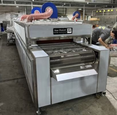 先進的な自動化技術 清掃と乾燥設備の生産ライン