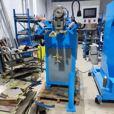 垂直シームラウンド仕上げ CNC 外部砂帯磨き機 手動シンク