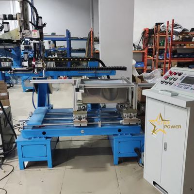 スタッドレスタイヤシンク盆溶接生産ライン CNC平面溶接機