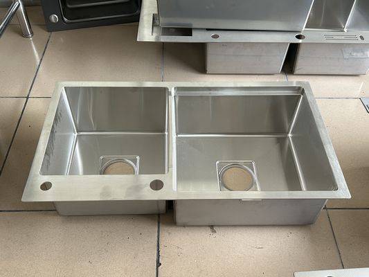 お買い得 プレミアム厚さ - サイズのステンレス鋼 ダブル - 盆水槽 オンライン