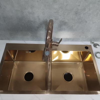 商用用および家庭用のためにカスタマイズ可能なステンレス鋼キッチンシンク