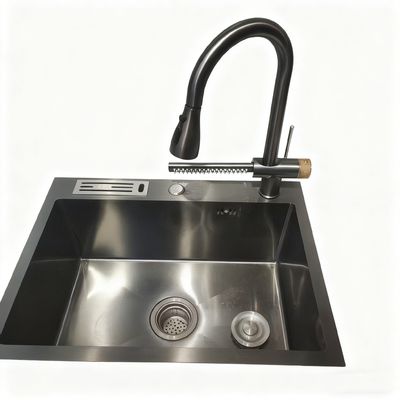 DeepMax Pro シングルボウルステンレス鋼 キッチンシンク