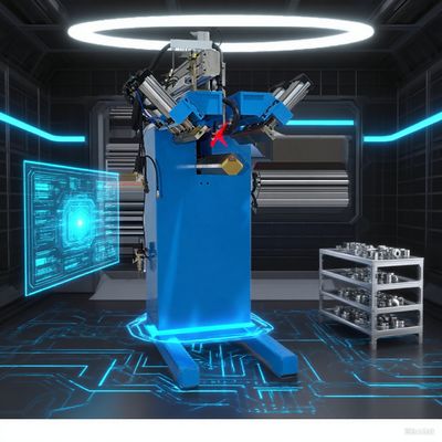 CNCコーナー丸め溶接機、レーザーアライメントと調整可能なR角度溶接、バスルーム洗面台用