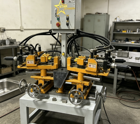工業用自動油塗装機 950mm 作業幅 0.01-0.5mm ステンレス鋼板加工のための厚さ