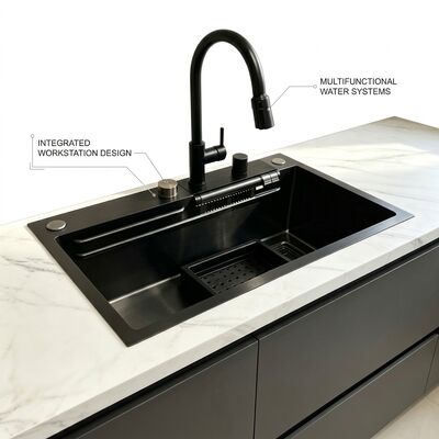 お買い得 トップマウント/ドロップインキッチンシンク SUS304ステンレススチール ダブルボウル キッチンシンク ポリッシュ仕上げ トップマウント 700mm 10インチ 超深型シンク | カスタムシンク深さあり | カスタムスチールゲージあり オンライン