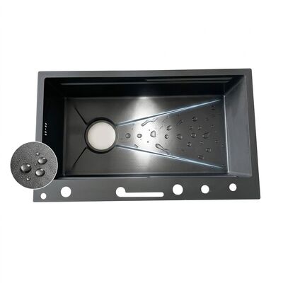 お買い得 Drop-In 30x18 Double Bowl Kitchen Sink SUS304 Handmade 50/50 Split 18 Gauge オンライン