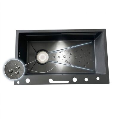 お買い得 34 Inch Undermount Double Bowl Kitchen Sink 50 50 SUS304 16 Gauge Zero Radius オンライン