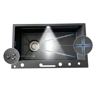 品質 40 Inch Commercial Double Bowl Drop-In Kitchen Sink 16 Gauge with Drainboard 工場