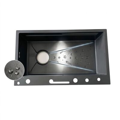 お買い得 30 Inch Drop-In Double Bowl Kitchen Sink 22 Gauge with Two Faucet Holes オンライン